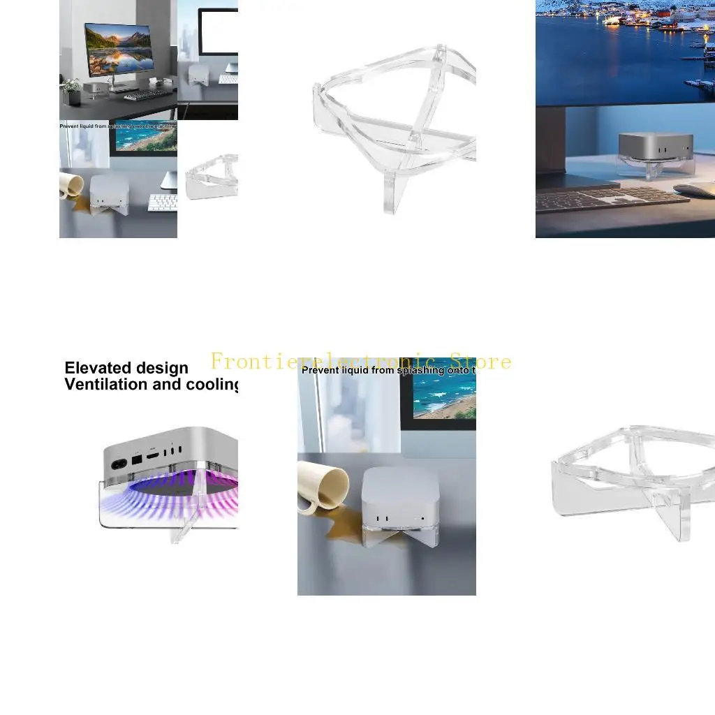 

G8DB Настольная охлаждающая подставка для мини-устройств с приподнятой кнопкой питания и улучшенной вентиляцией для Tidy и мест