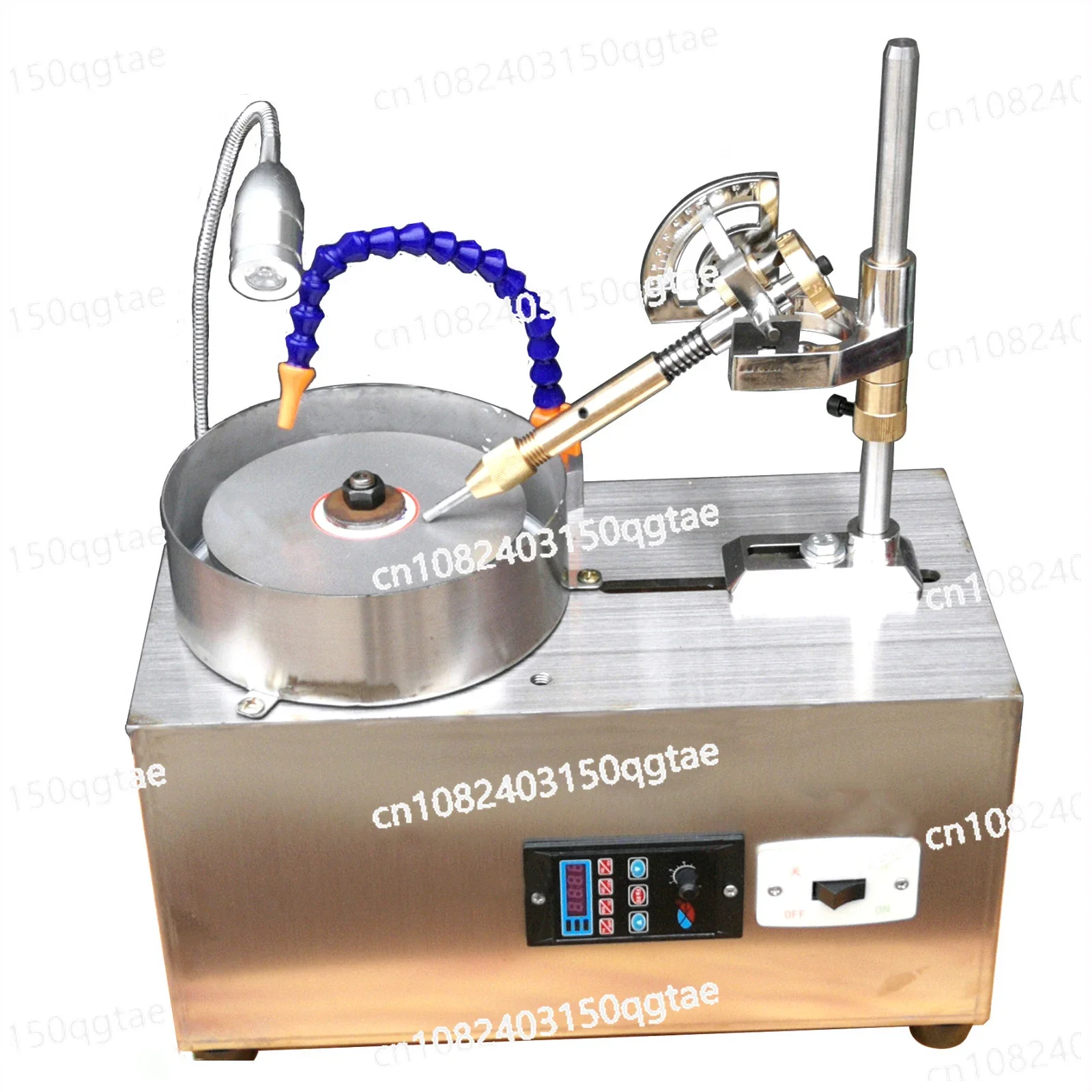 Jewelry Lapidary Faceting Machine Gemstone Grinding Machine Polishing Equipment