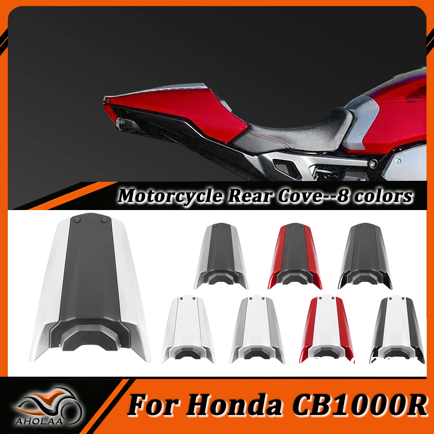 For Honda CB 1000 R CB1000R Motorcycle Rear Seat Solo Single Pillion Passenger Seat Fairing Cover 2019-2024 2023 2022 2021 2020