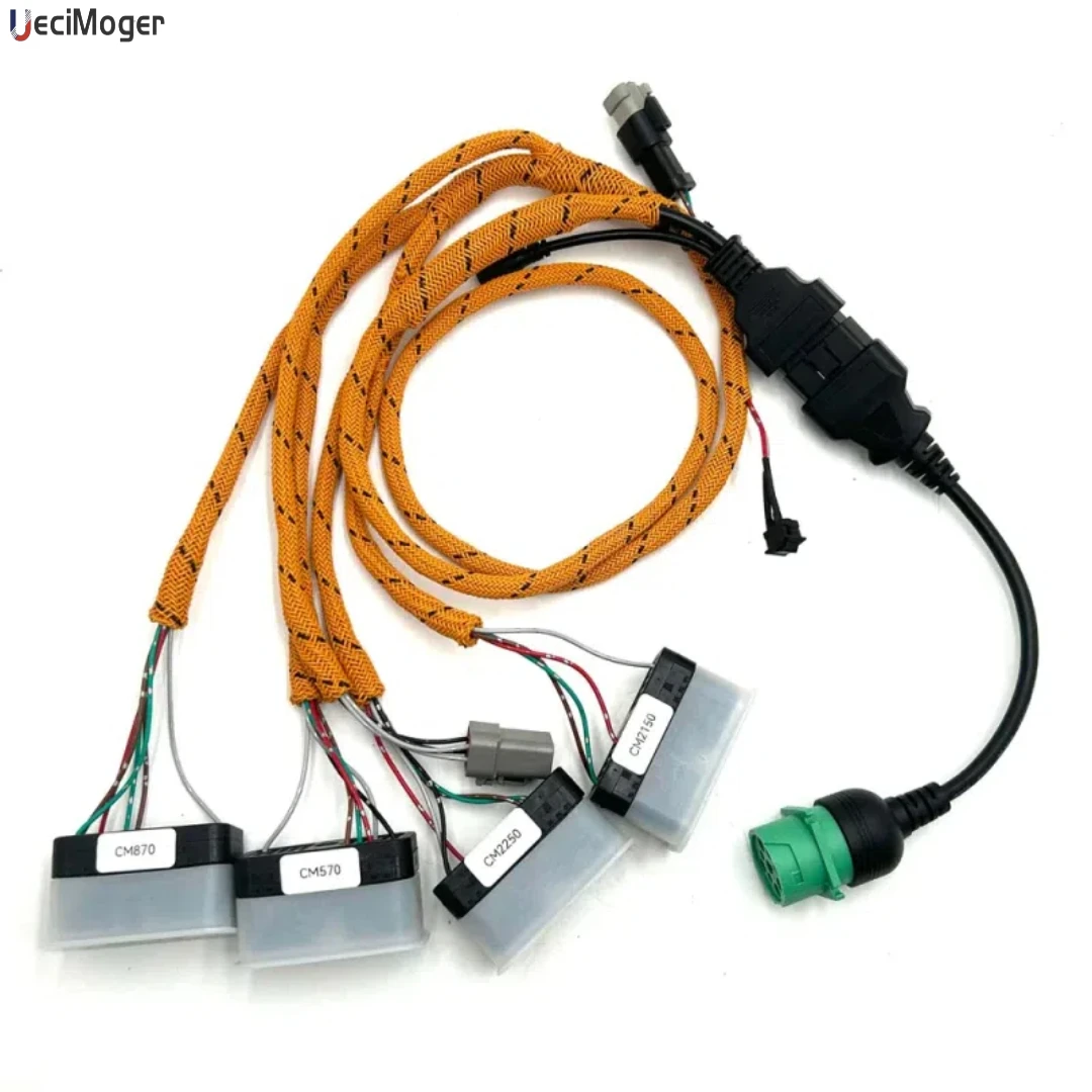 programming diagnosis detection brush writing harness cable is OEM for diesel engine of cummin vehicle CM570 CM870 CM2150 CM2250