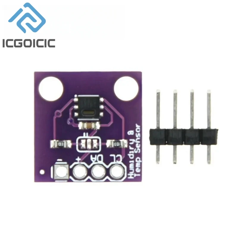 HDC1080 Si7021 SHT20 HTU21D Temperature And Humidity Sensor Module I2C Digital High-Precision For Raspberry Pi Arduino