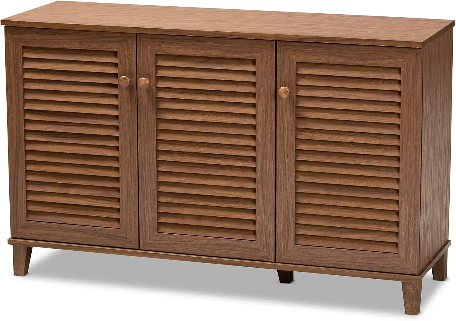 

Studio Shoe Cabinets, One Size, Walnut