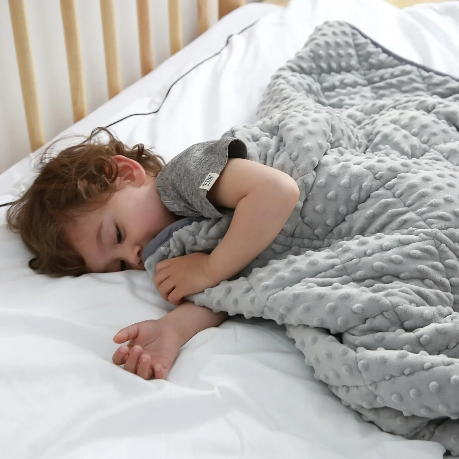 

5lb Weighted Blanket for Kids 36x48 Inches Cotton Soft Bedding Gift for Ages 3-8+