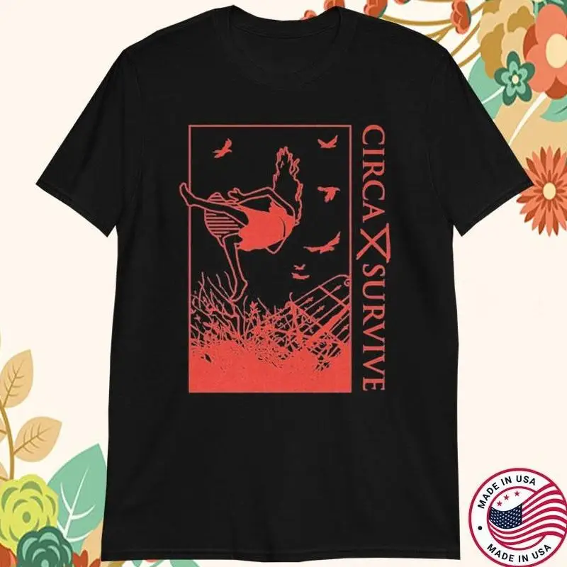 Camiseta con Logo circular Circa Survive talla S 5Xl