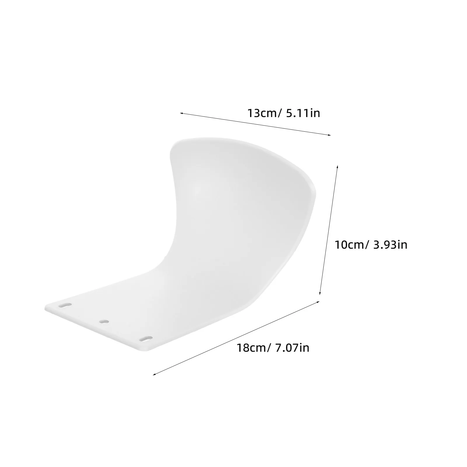 6Pcs Soap Dispenser Drip Tray Wall Mount Liquid Hand Soap Holder for Bathroom Kitchen School Spillproof Plastic Catch view 2
