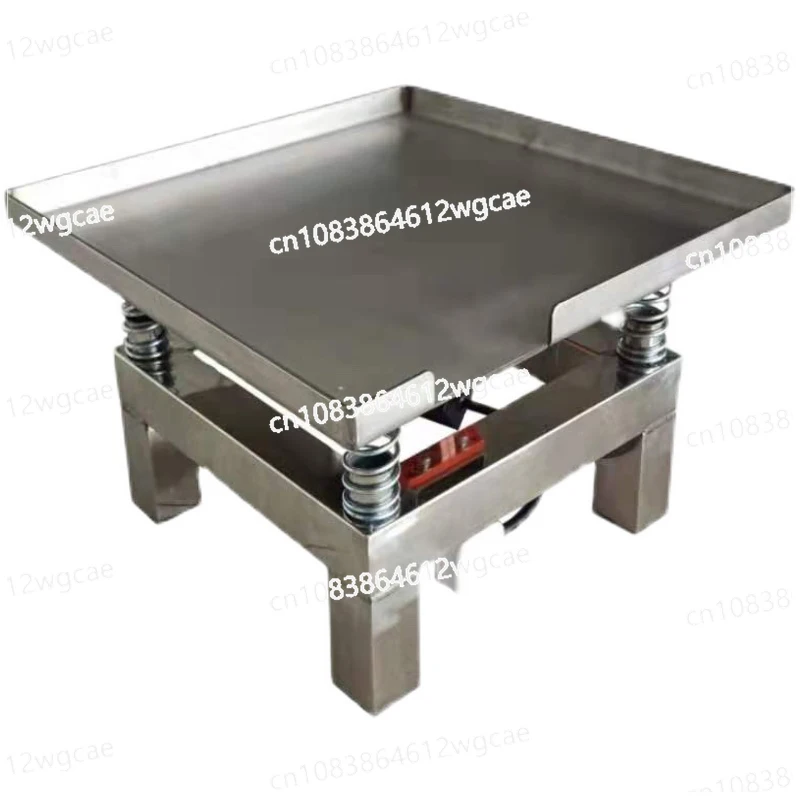 

Concrete Vibrating Table Small Vibration Test Bench Test Block Vibration Platform Stainless Steel Mini Vibration Table 3000rpm