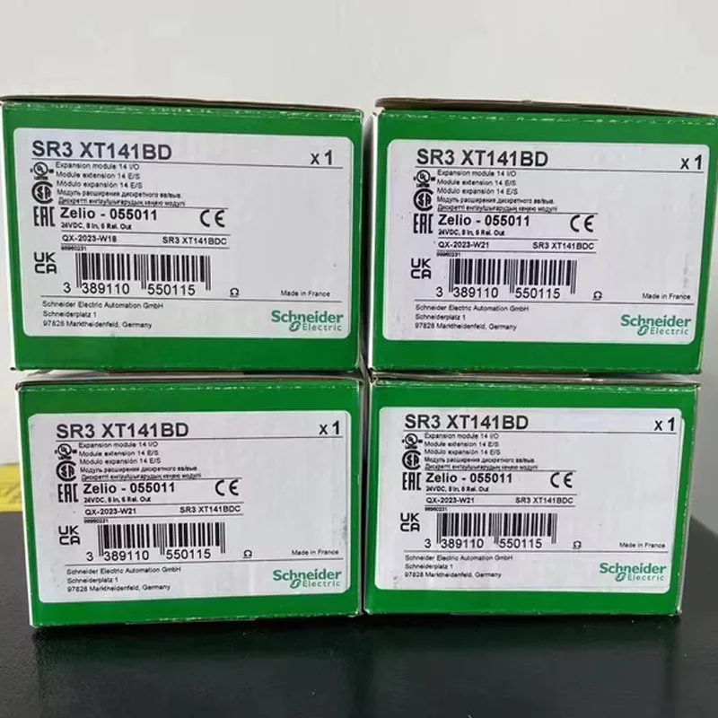 SR3XT141BD SR3B261BD SR2USB01 Módulo de extensão PLC Schneider Novo original, grande quantidade em estoque, bem-vindo para consultar.