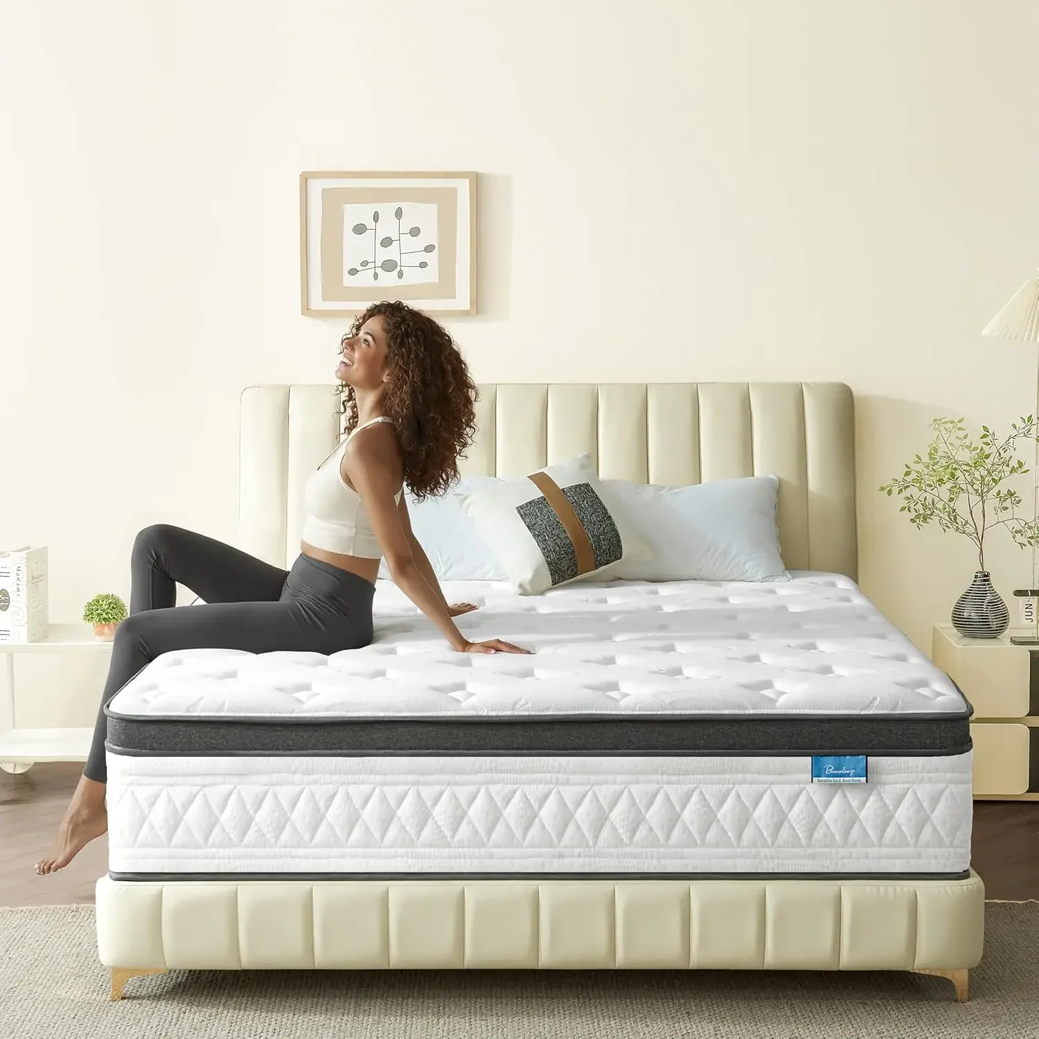 Queen Mattress, 12 …
