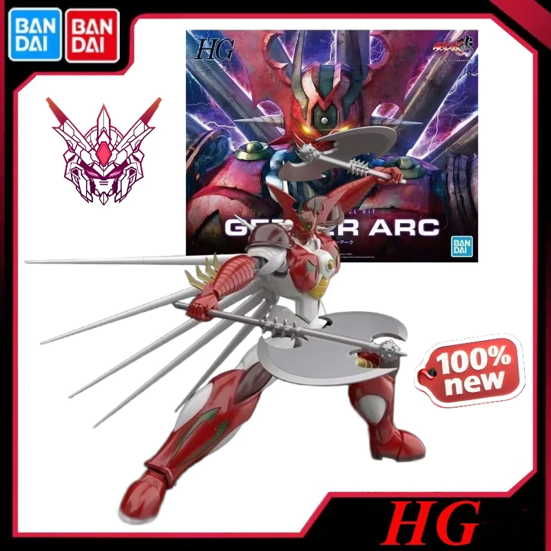

В наличии Bandai Original HG 1/144 Getter Robot ARC сборка модели Коллекция праздничных подарков Украшения Фигурки Меха Игрушки
