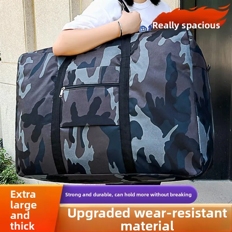 

Sturdy Durable Moving Packing Bag Large Capacity Snake Skin Bag for Students Dormitory Luggage Travel Bag Sports Outdoor Gear