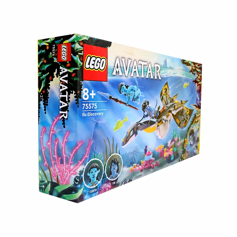 LEGO 75575 Avatar Avatar Ilu Discovery The Way of Water Film Construction Toy Set to Collect with Fantasy Creature, Decoration f