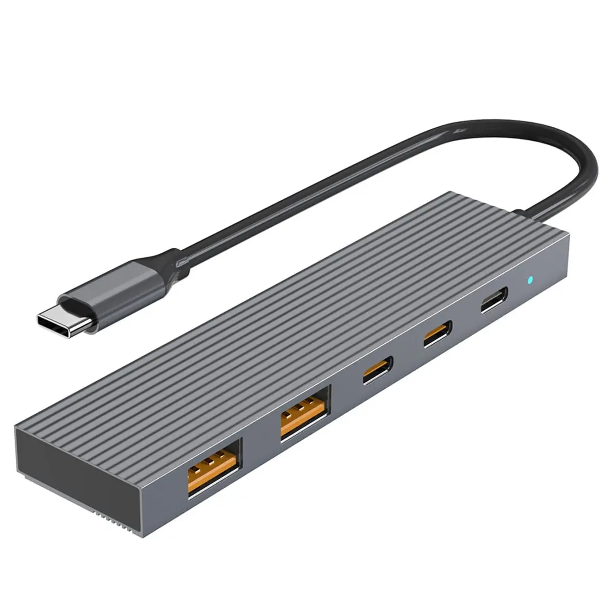 [VALUE PACK]Type-C Docking Station, 6-in-1 Computer Hub, 10Gb High-Speed Hub, PD Charging, USB 3.2 Hub, 6-in-1 Splitter