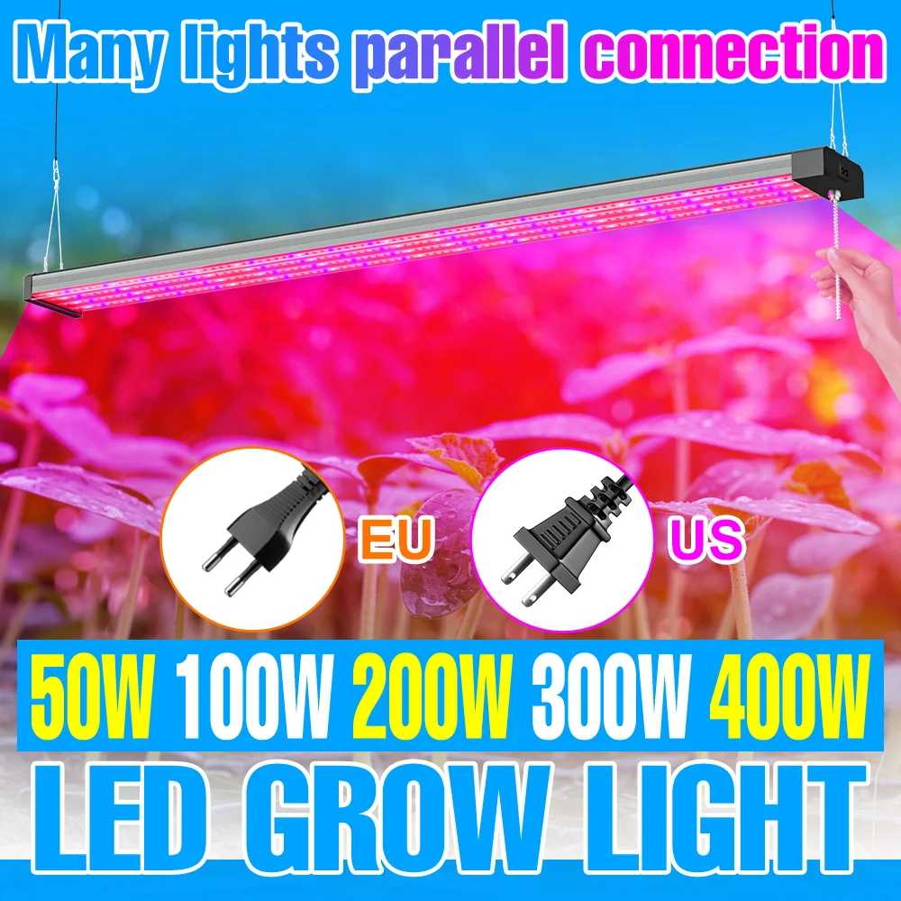 200W LED Full Spectrum Grow Lamp Quantum Board Plant Light UV/IR For Greenhouse Hydroponic Indoor Seedlings Planting Fill Lights