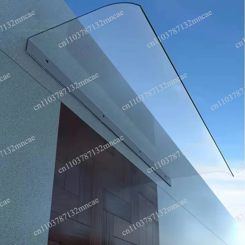 Windows Eaves Balconies Invisible Awning Without Support Household Transparent Silent Canopys Endurance Sun Board Rain Shelter