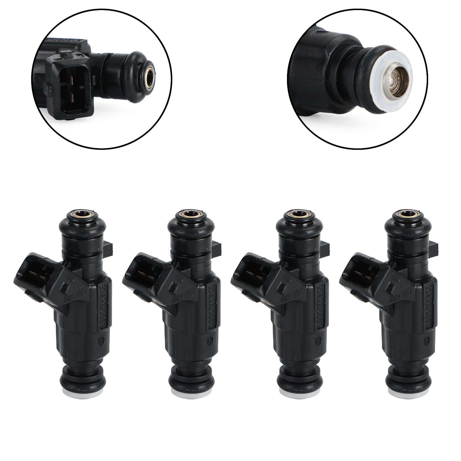 Artudatech 4PCS Fuel Injectors 0280156403 Fit For VW Golf Polo Fox Voyage Flex 1.6L 032906031R Car Accessories