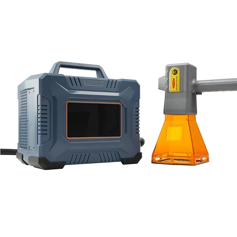 Portable 30w Small Mini Handheld  Marking Engraving Machine Engraver for Metal Tyre Tire logo Chassis Number Engrave