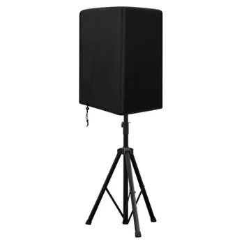 防水ポリエステルスピーカースタンドカバー,paスピーカーカバー,防塵,15インチ屋外カバー,210dオックスフォード生地,UV保護