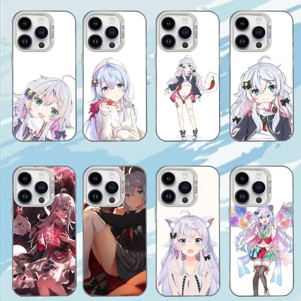 

K-KaguraNana Phone Case For iPhone 17,16,15,14,13,12,11,Mini,Pro,E,MAX White Matte Shockproof Cover