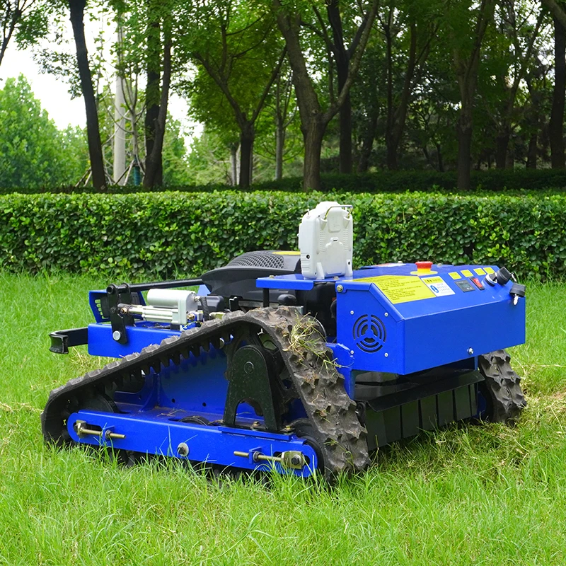 Customized Remote Control Lawn Mower Crawler Electric High Effiency Small Multi-functio