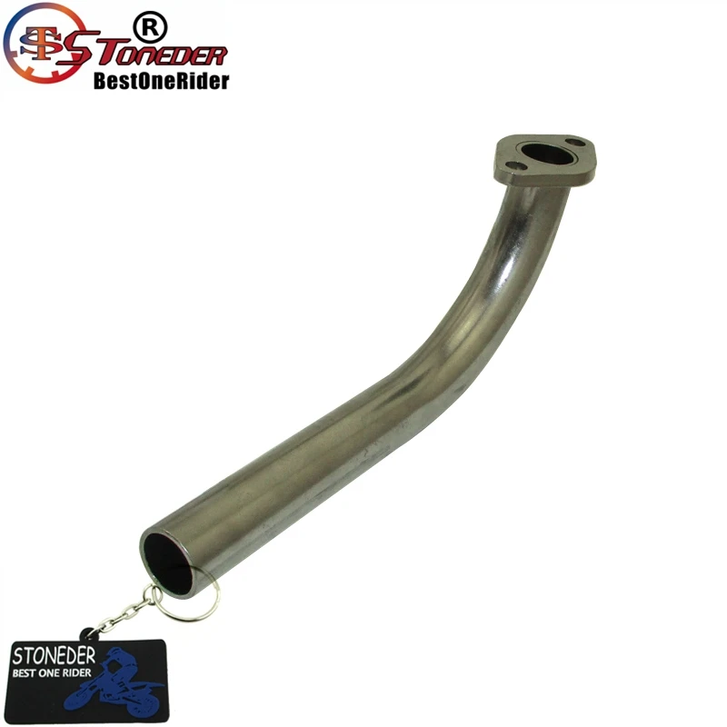 STONEDER Header Exhaust Pipe For Coleman CT100U CT100 Mini Bike Harbor Freight Predator 79cc Go Kart