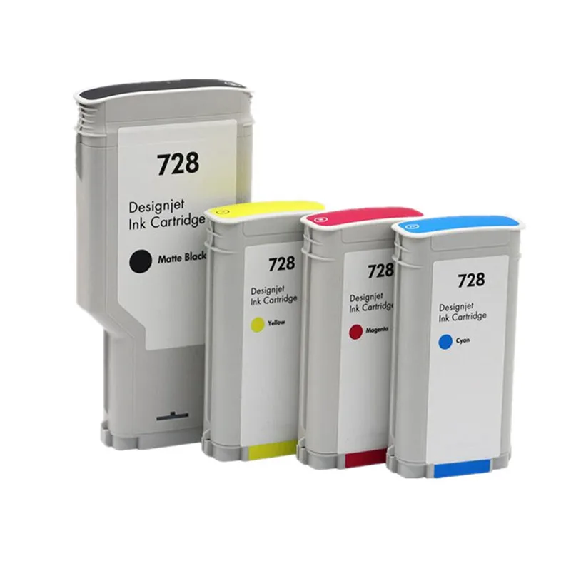 Compatible For HP 728 Remanufactured Ink Cartridge Full With Ink For HP DesignJet T730 T830 Printer