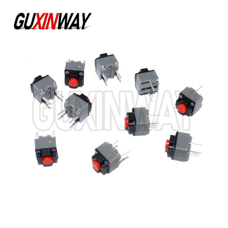 10PCS Mute Button 6*6*7.3 Silent Switch Wireless Mouse Wired Mouse Button Micro Switch 6X6X7.3MM