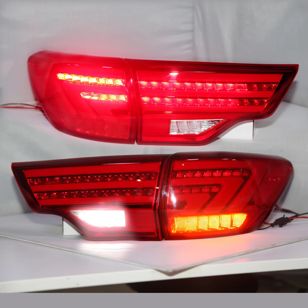 

RED COLOR LED Tail Light Rear Lamp for Kluger for TOYOTA for -Highlander Red BZW