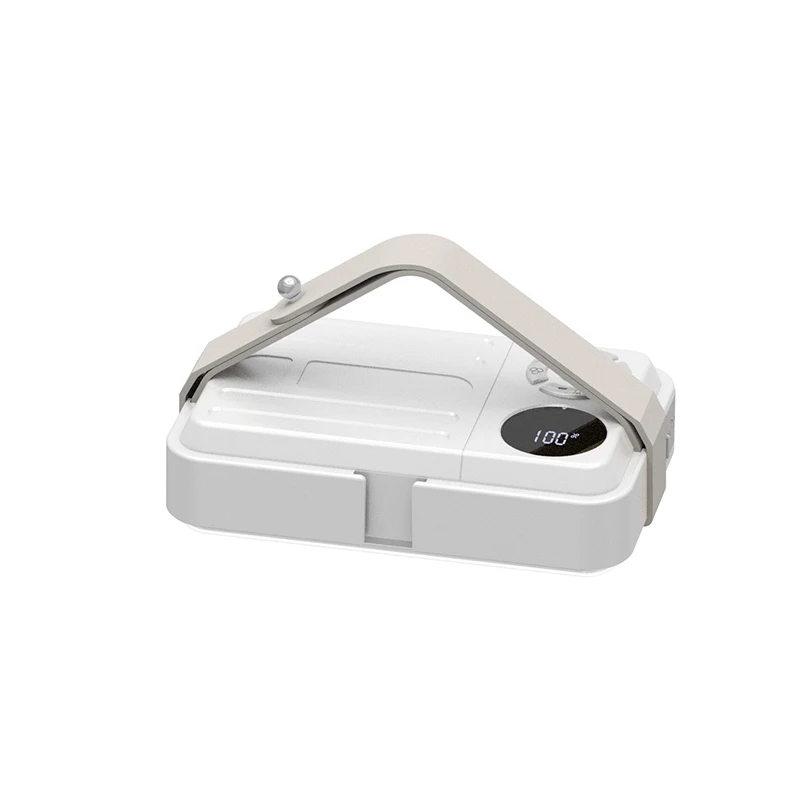 

80W Long Use Time 40 Hours Battery Hanging Light Small Hanging Light IP65 Camera Camping Light Strip KC