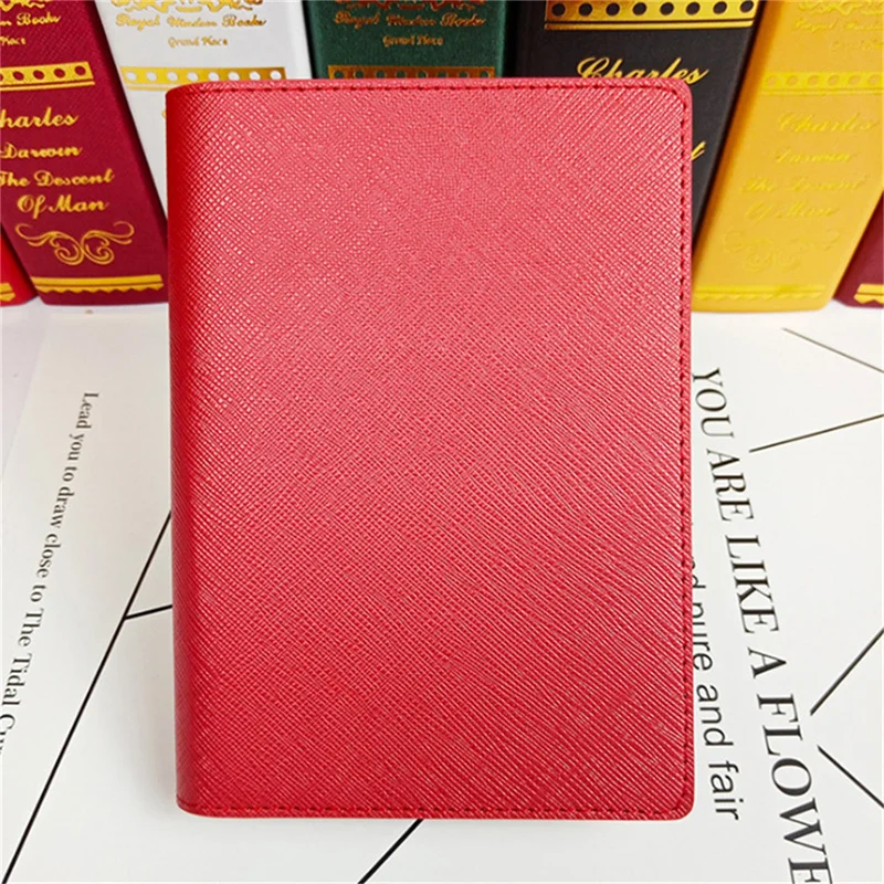 Women Men Vintage Business Passport Covers Holder Multi-Function ID Bank Card PU Leather Wallet Case Travel Accessories