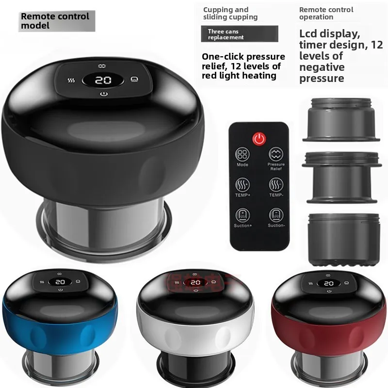 

Intelligent Vacuum Cupping Scraping Instrument Electric Breathing Heating Scraping Instrument Meridian Dredging Massager