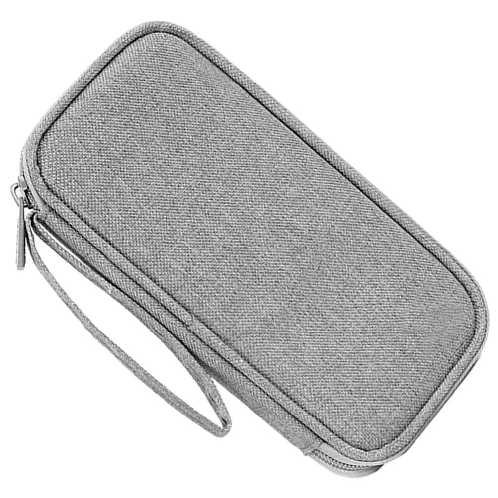 

Data Cable Storage Bag Phone Power Bank ganizer Travel Gadgets Mini Polyester Electronics Holder Cord Case Accessories