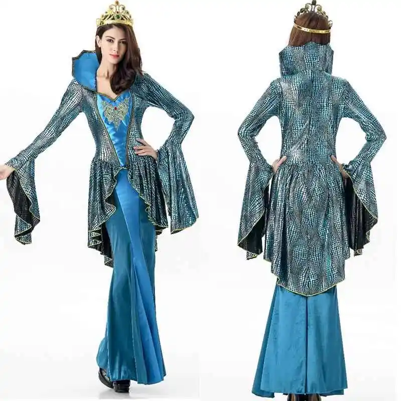 Loween ancien dieu jeu de rôle Costume reine élégance scène Performance coton traditionnel chinois femmes Faion