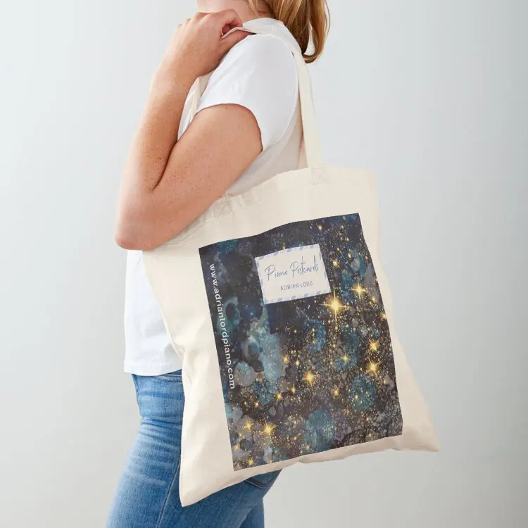 

Piano Postcards - Dark Sky Tote Bag tote bag university canvas tote bags cute pouch bag canvas bags