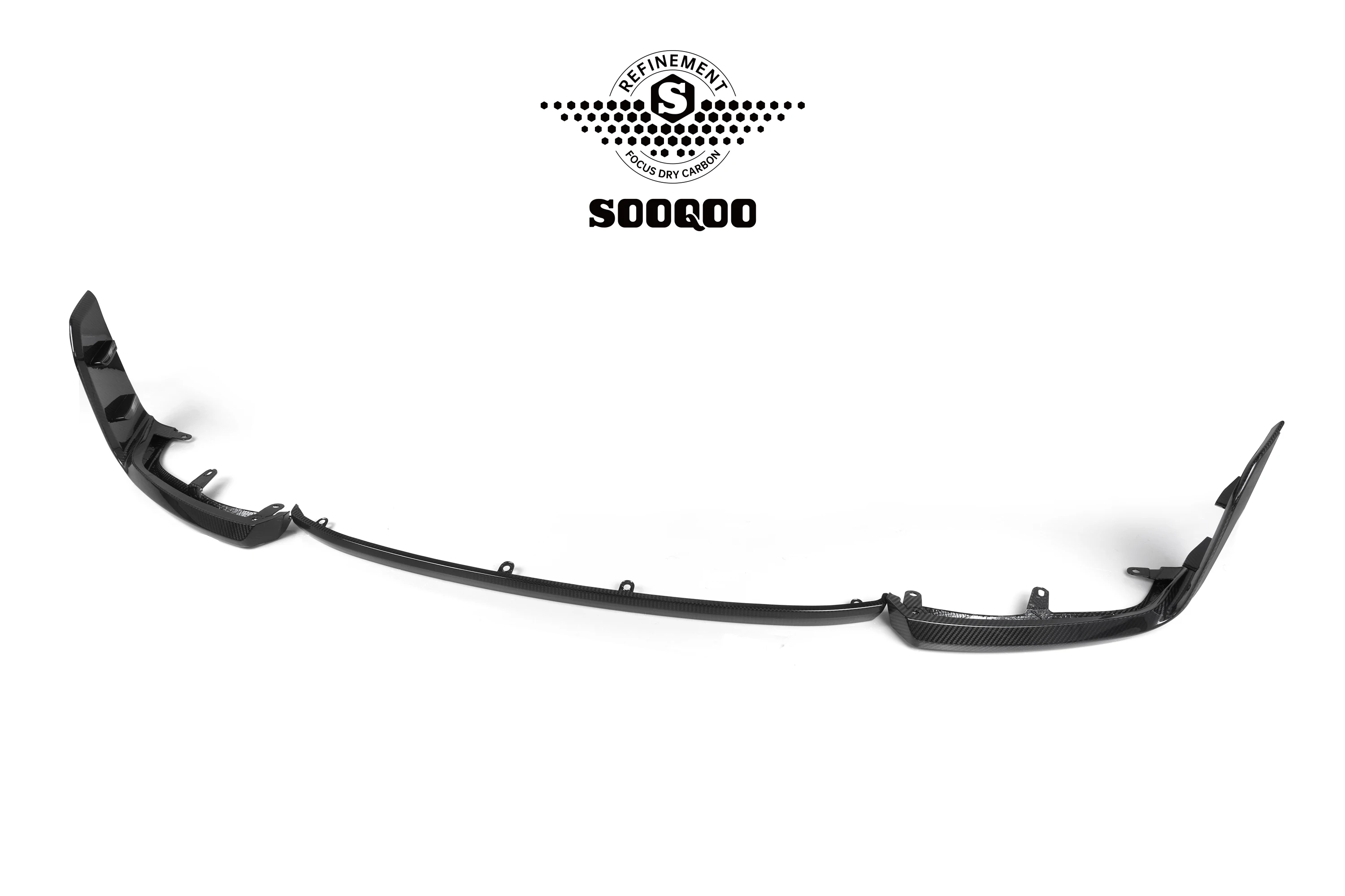 Per fibra di carbonio a secco M2 G87 labbro anteriore M Performance parte auto in fibra di carbonio a secco BMW M2 G87 2023-IN