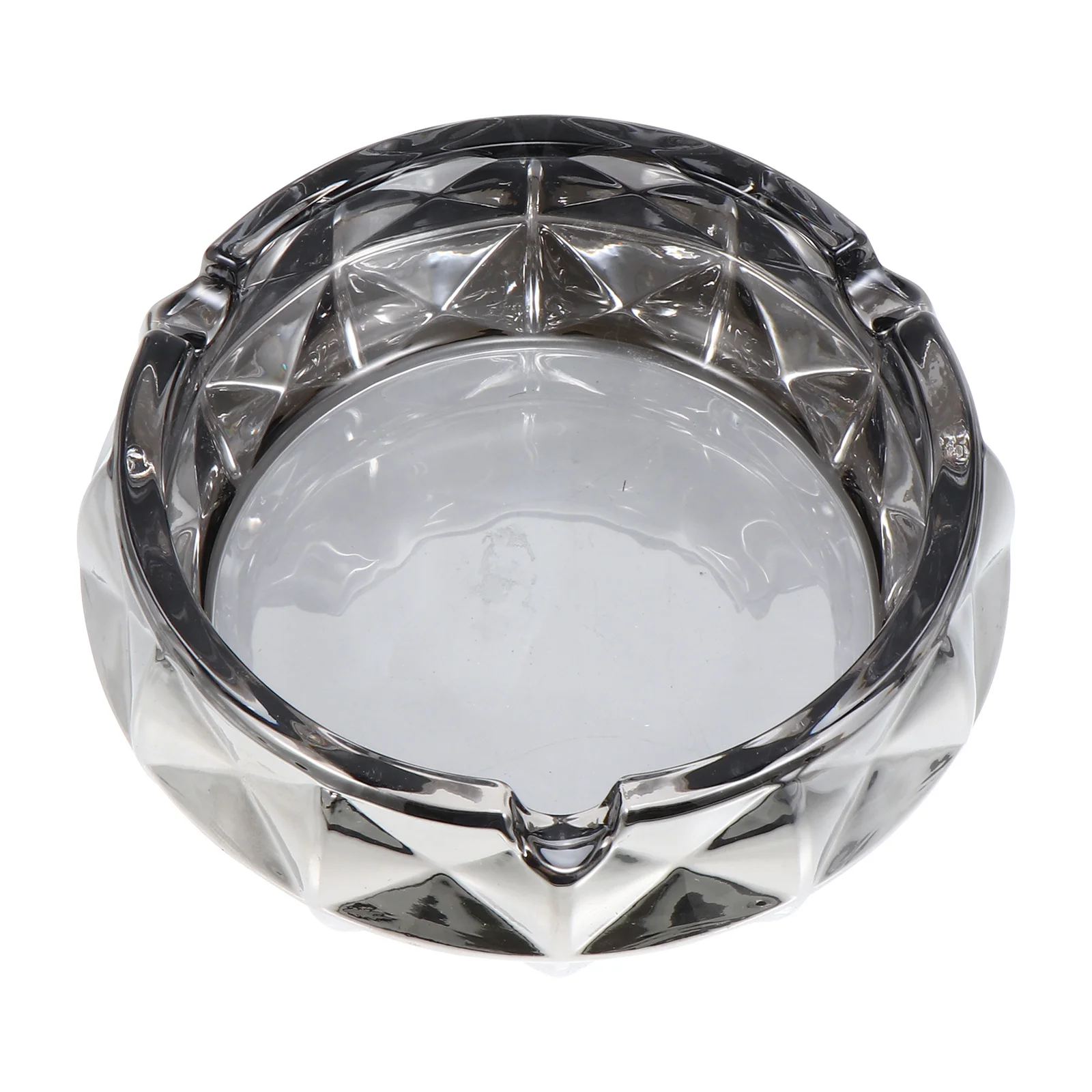 

Desktop Clear Ash Container Ashtray Office Household Cigarette Glass Creative Butt
