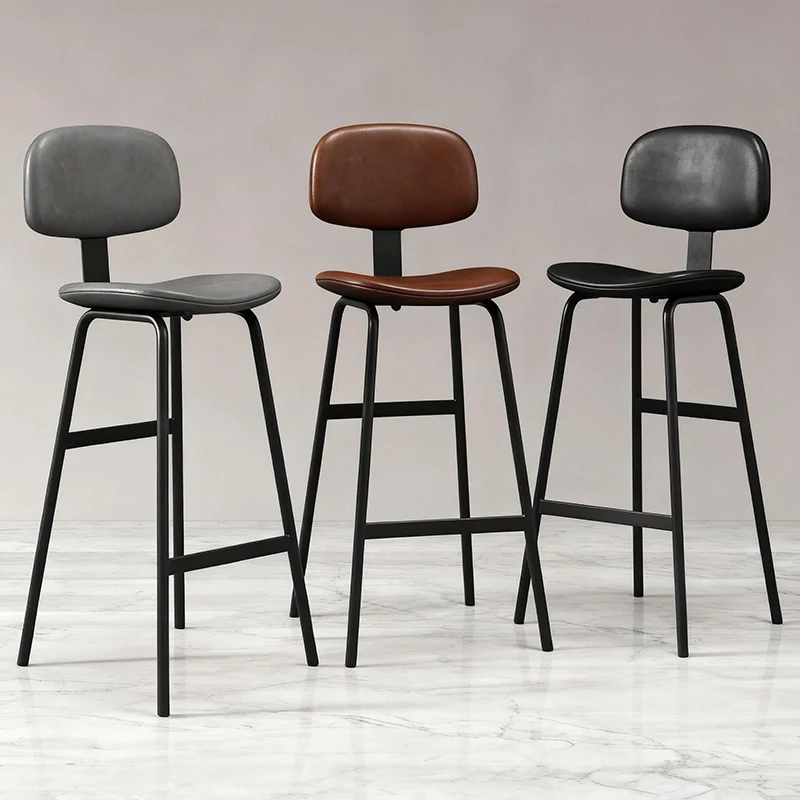 ハイチェア バーチェア 高級 回転式 ミニキッチンカバー デスクバーチェア 木製 モダン リラックス バーチェア (高脚椅子) バー家具