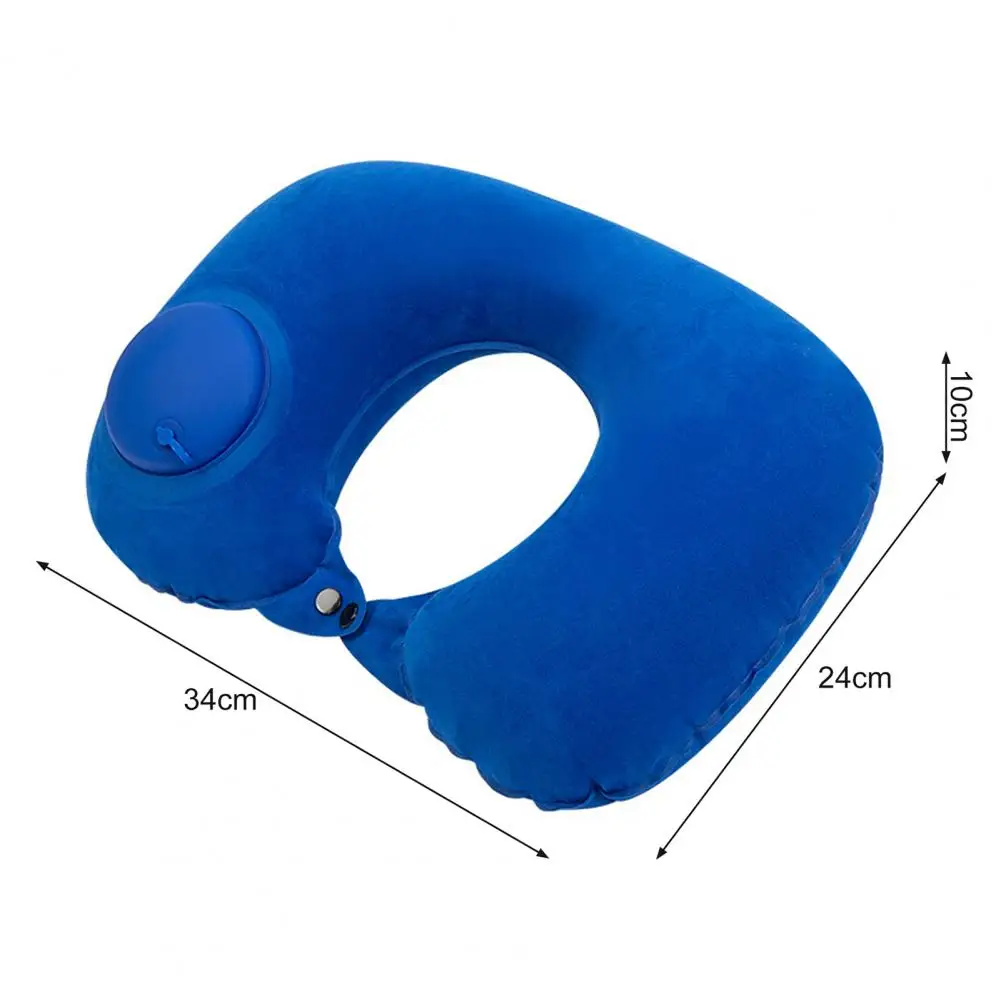 Portable Neck Pillow for Travel Portable U-shaped Pillow with Adjustable Double-buckle Design for Comfortable Neck Support