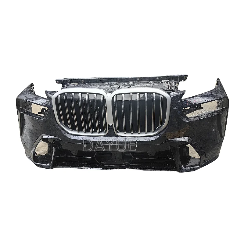 B-MW X7 G07 M Sport 2024 model with front bumper assembly with radiator and radiator fan bracket