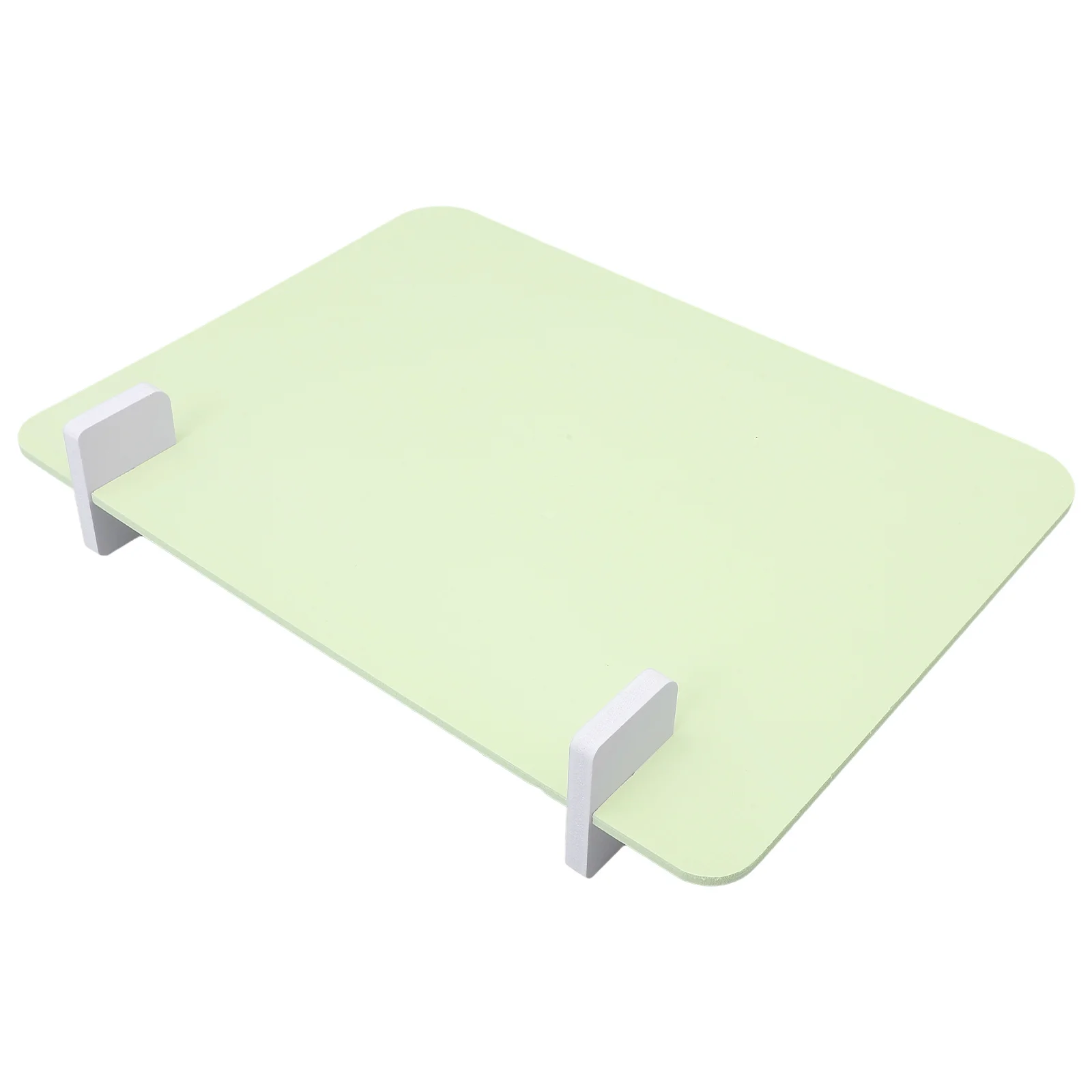 Office Desk Screen Partition Sneeze Guard Board Self Standing Plate Desktop Divider Light Green Pane Panel Privacy for Students