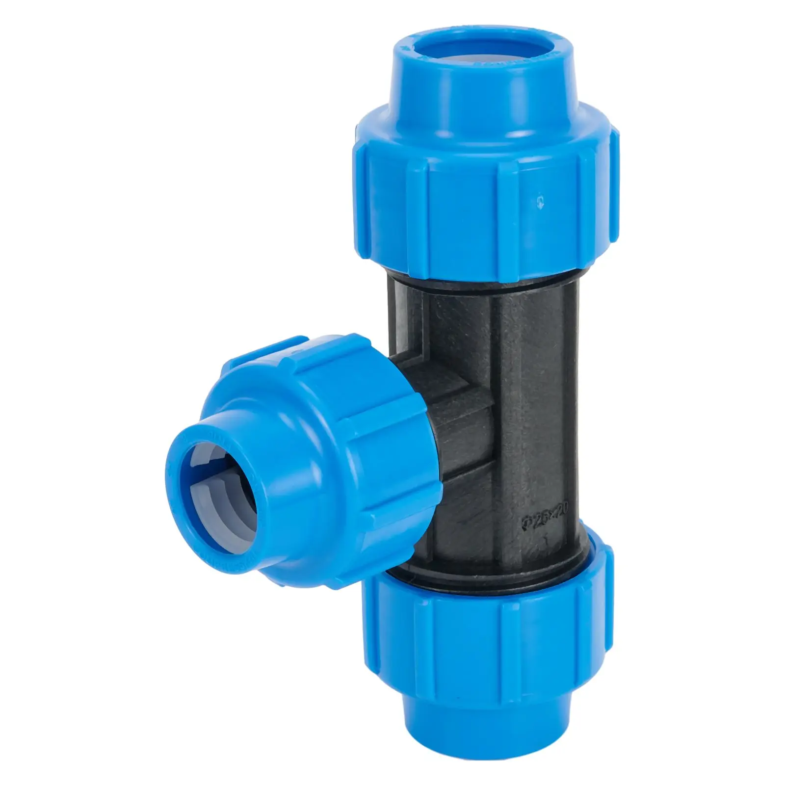 Screw Joint PE Pipe Drinking Water Clamp Connector Ensures Leak Free Connection Suitable for Multiple Pipe Sizes