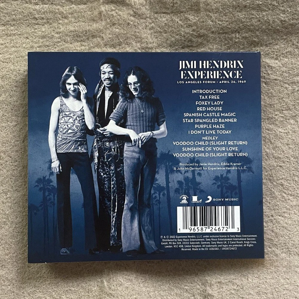 Los Angeles Forum 1969 CD Live Album Psychedelic Blues Rock Classic Guitar Legend Recording Brand New Sealed In Stock view 2