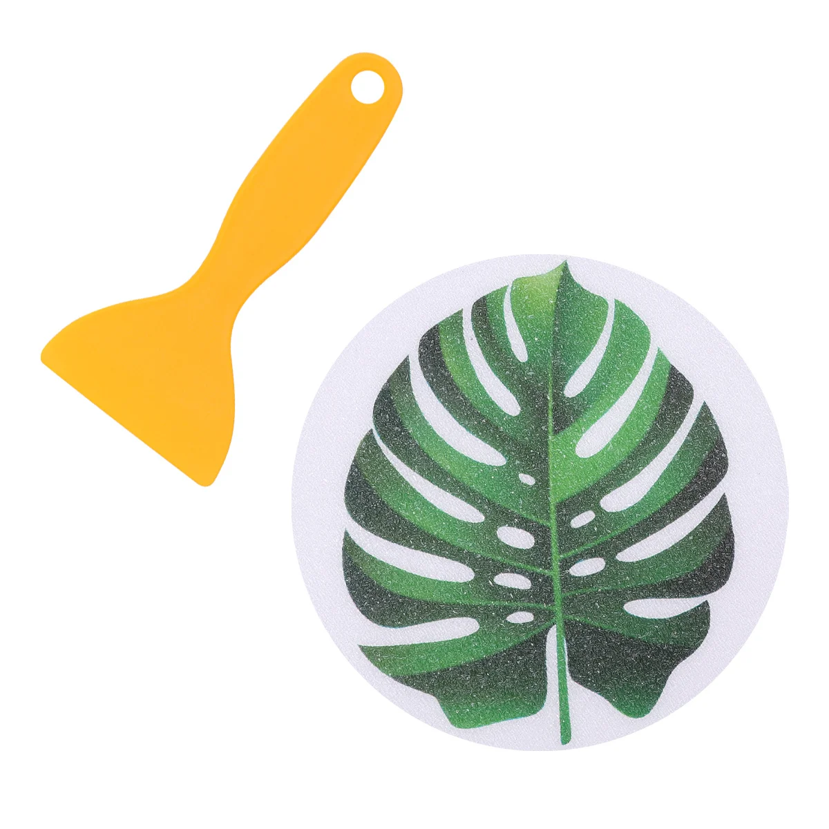 

8Pcs Bathroom Anti-Slip Stickers Leaf Pattern 15cm Self-Adhesive Tub Decals Prevention Stickers for Bathtub Shower Floor Safety