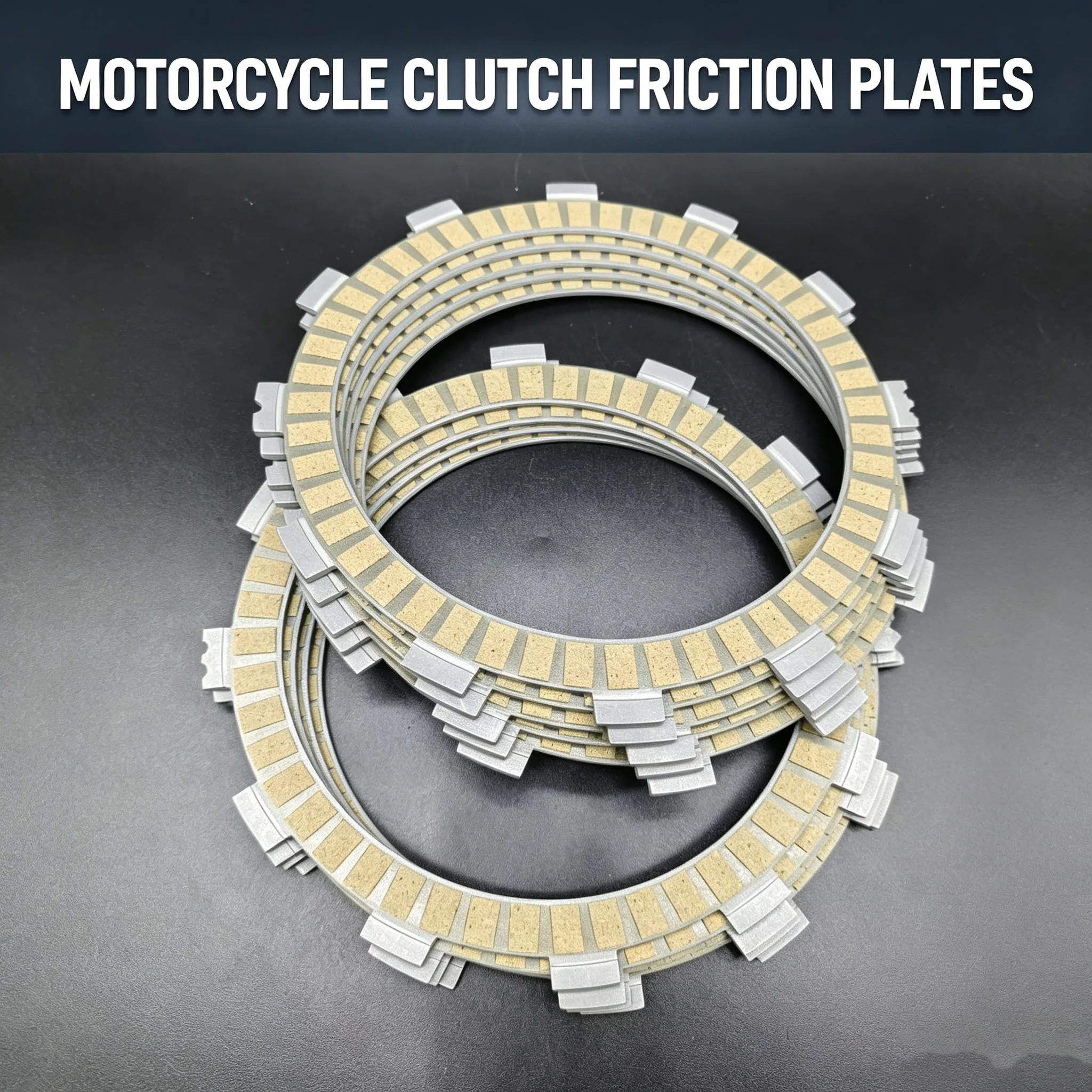 Clutch Friction Disc Plates Kit Fits Yamaha XV1700 Road Star Silverado S 2014-2015