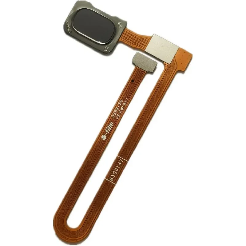 Menu Return Key Touch Home Button Fingerprint Sensor Flex Cable Ribbon For Oneplus 6/1+6 (Matte Black)