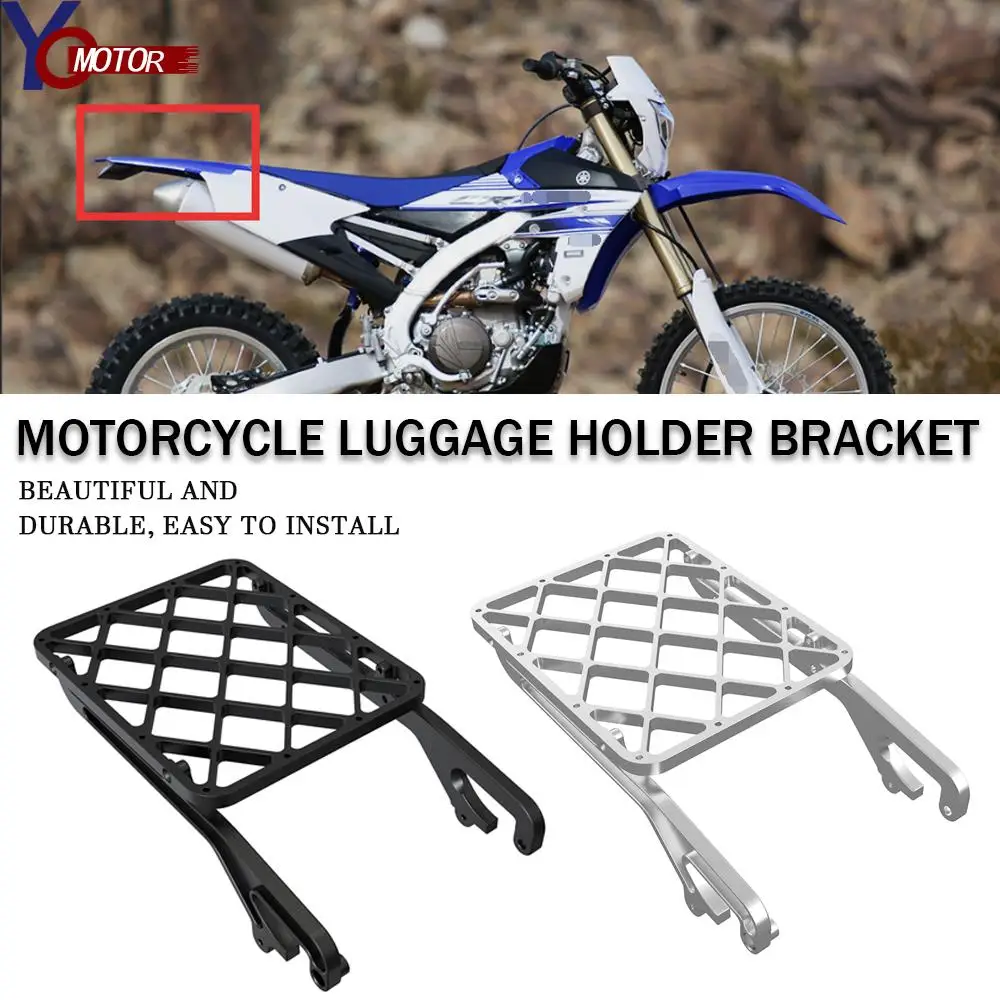 WR450F/250F For Yamaha WR 450F 2007-2015 WR250F 2007 2008-2013 Motorcycle Accessories Rear Rack Aluminium Luggage Holder Bracket