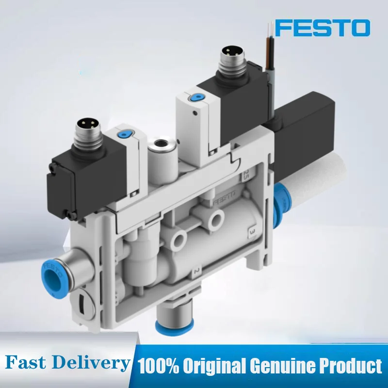 FESTO Vacuum generator 8152242-OVEL-10-H-15-PQ-VQ6-UA-C-A-V1PNLK-R8 Genuine Vacuum generator Lightweight and compact in structur