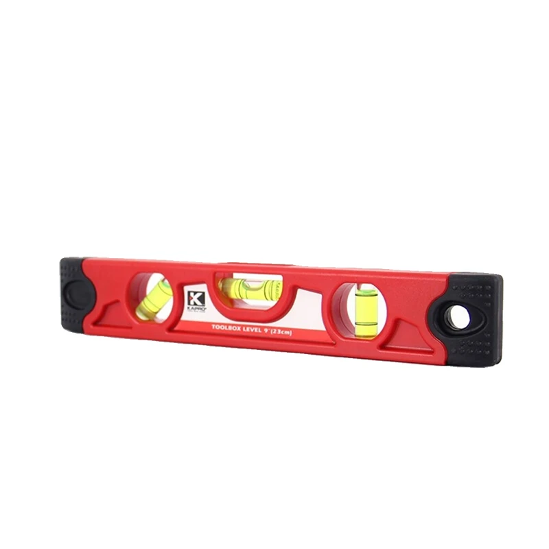 KAPRO Mini Spirit Level with Strong Magnetism, Shatterproof, Solid Cast Aluminum, Multi-functional & Extended Type, Model 227