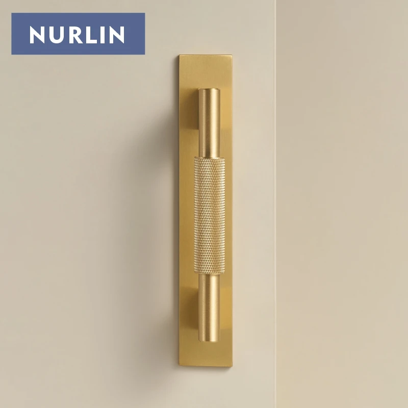 Nurlin Brass Decorative Washer Offers Different Hole Spaces Aviable With Customizable Length Furniture Handles Back Plate