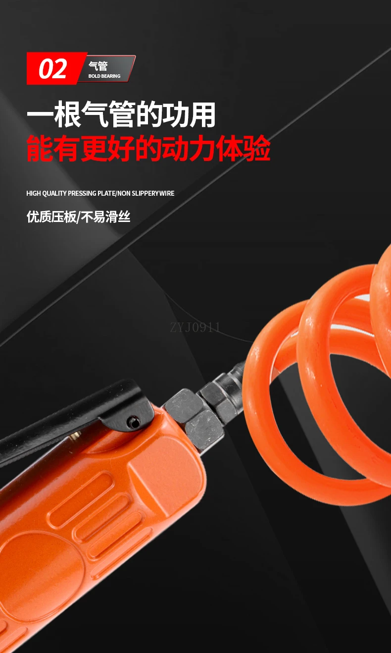 4-дюймовая пневматическая угловая шлифовальная машина 5-дюймовая шлифовальная машина промышленного класса для полировки пневматического шлифовального круга для резки