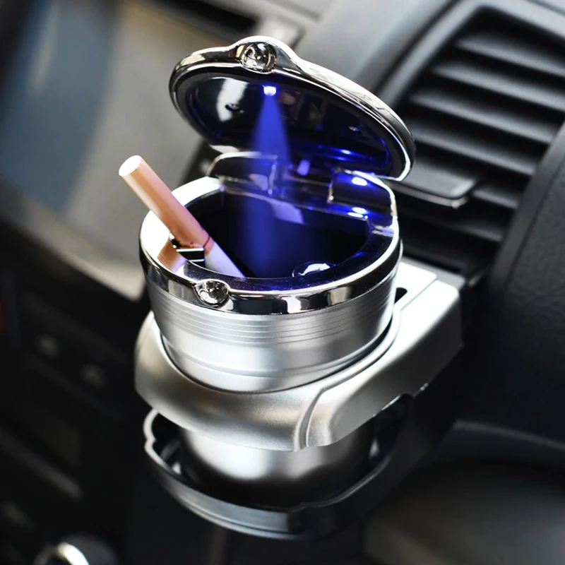 Car Ashtray With Le…